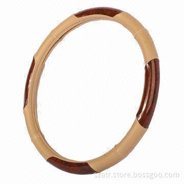 Car Steering Wheel Cover with Interior Cone Rubber Ring